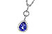 L236-06642: NECK .95 TANZANITE 1.14 TGW