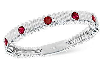 L318-73933: LDS WED RG .12 RUBY TW