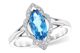 L318-79442: LDS RG 1.26 BLUE TOPAZ 1.37 TGW