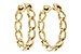 L320-55779: GOLD EARRINGS (18MM)