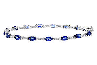L320-56724: BRACELET 4.92 SAPPHIRE 5.24 TGW (7")