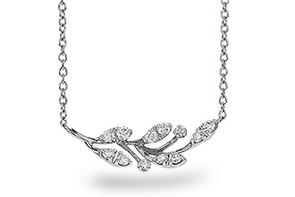 L320-57551: NECKLACE .32 TW (18")
