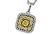 L320-58506: NECK .23 FANCY YELLOW DIAMONDS .65 TW