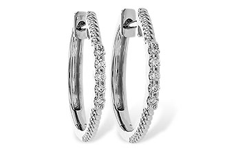 L320-59433: EARRINGS .11 TW