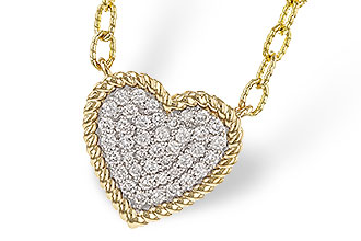 L320-60288: NECKLACE .32 TW (18")