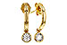 L320-61233: EARRINGS .10 TW