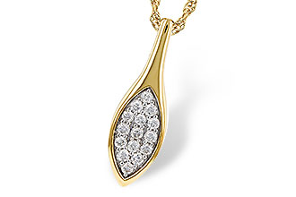 L320-61270: NECKLACE .20 TW