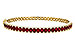 L320-62097: BANGLE 5.04 TW RUBY 5.60 TGW