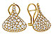 L320-62170: EARRINGS 2.00 TW