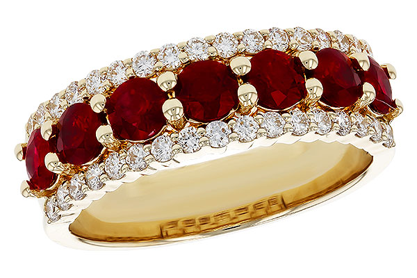 L321-45770: F234-21261 W/RUBY 1.26 TW RUBY 1.70 TGW