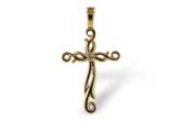 M052-40315: CROSS PENDANT .01 BR