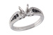 M231-53060: LDS SEMI .25 BLK DIAS .60 TW