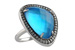 M233-29424: LDS RG 12.24 BLUE TOPAZ 12.44 TGW