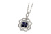 M233-30279: NECK .60 SAPPHIRE .98 TGW