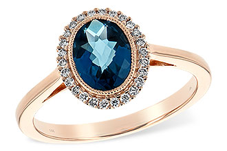 M235-10297: LDS RG 1.27 LONDON BLUE TOPAZ 1.42 TGW