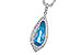 M235-12115: NECK 2.40 BLUE TOPAZ 2.65 TGW