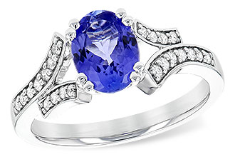 M236-06724: LDS RG 1.15 TANZANITE 1.30 TGW