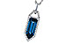 M318-74824: NECK 2.95 LONDON BLUE TOPAZ 3.12 TGW