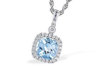 M318-81251: NECK 1.22 AQUAMARINE 1.39 TGW