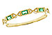 M319-63933: LDS WED RG .10 EMERALD .12 TGW