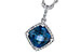 M319-67588: NECK 1.09 LONDON BLUE TOPAZ 1.20 TGW