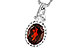 M319-70315: NECK 1.82 GARNET 2.02 TGW (9x7MM GAR)