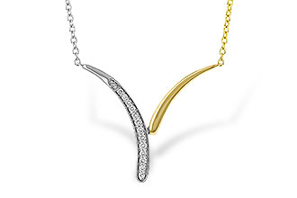 M320-59433: NECKLACE .12 TW (18")