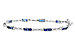 M320-60315: BRACELET 2.10 SAPPHIRE 2.75 TGW (7")