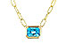 M320-60351: NECKLACE 1.20 SWISS BLUE TOPAZ (18")