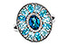 M320-61251: LDS RG 3.02 TW BLUE TOPAZ 3.10 TGW (7x5MM LBT CTR)