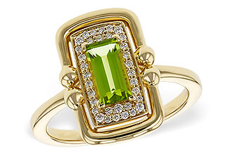 M320-63015: LDS RG .72 PERIDOT .84 TGW (8x4MM PER)