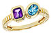 M320-63024: LDS RG .82 TW SEMI-PRECIOUS (AMY,SWISS BT)